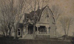 House where Elbert Benjamine lived from age 6 until he left home