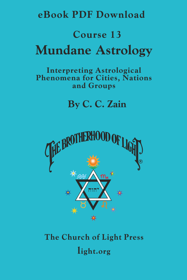 Course 13 Mundane Astrology - eBook PDF DOWNLOAD