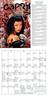 Calendar - Large - Astrological Wall Calendar