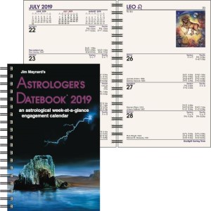 Calendar Datebook for Astrologer's  PST/EST 