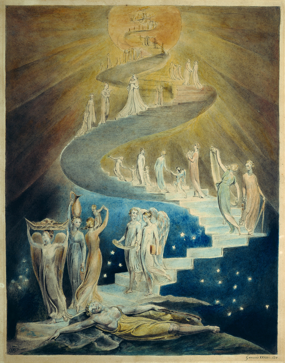 Jacob's Ladder, Willaim Blake 1805