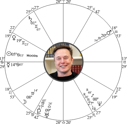 Elon Musk Birth Chart